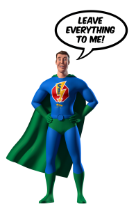 SBMHERO_tagline Pest control superhero